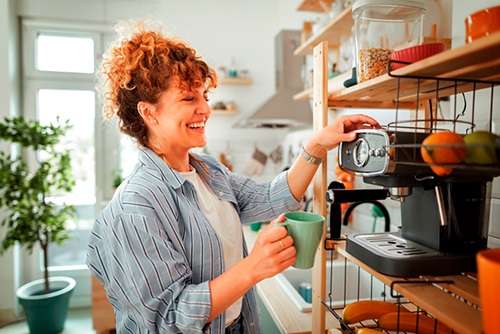 Koffie zetten met een espressomachine met piston